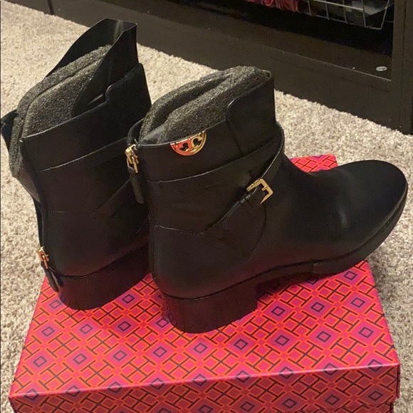 Tory Burch Shoes - Tory Burch brand new black leather bootie